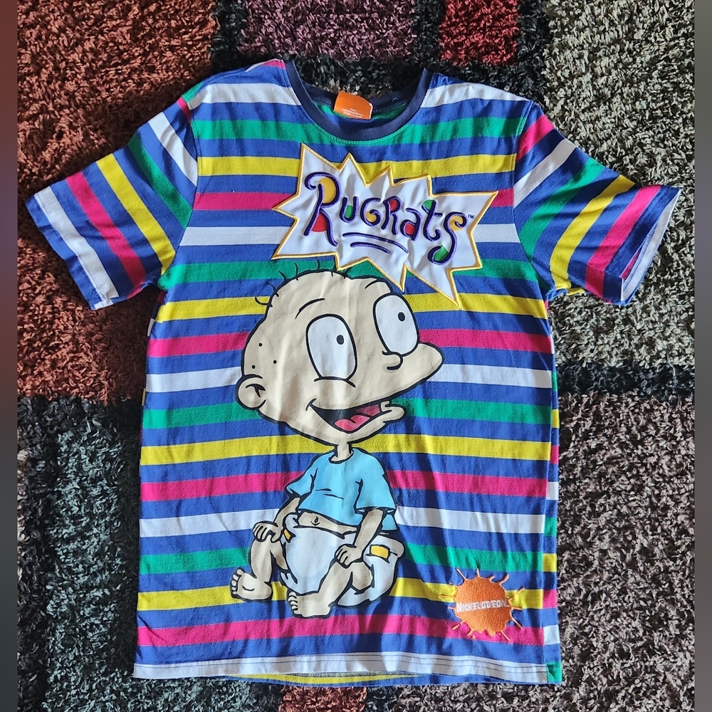 Vintage Rugrats Nickelodeon Cartoon T Shirt Unisex Women Medium